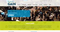Desktop Screenshot of democraticgain.org